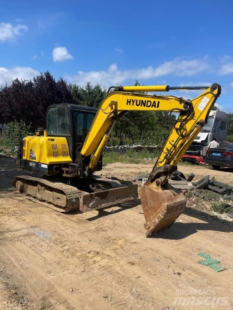 Hyundai R 60-7 حفارات صغيرة أقل من 7 طن (حفارات صغيرة)