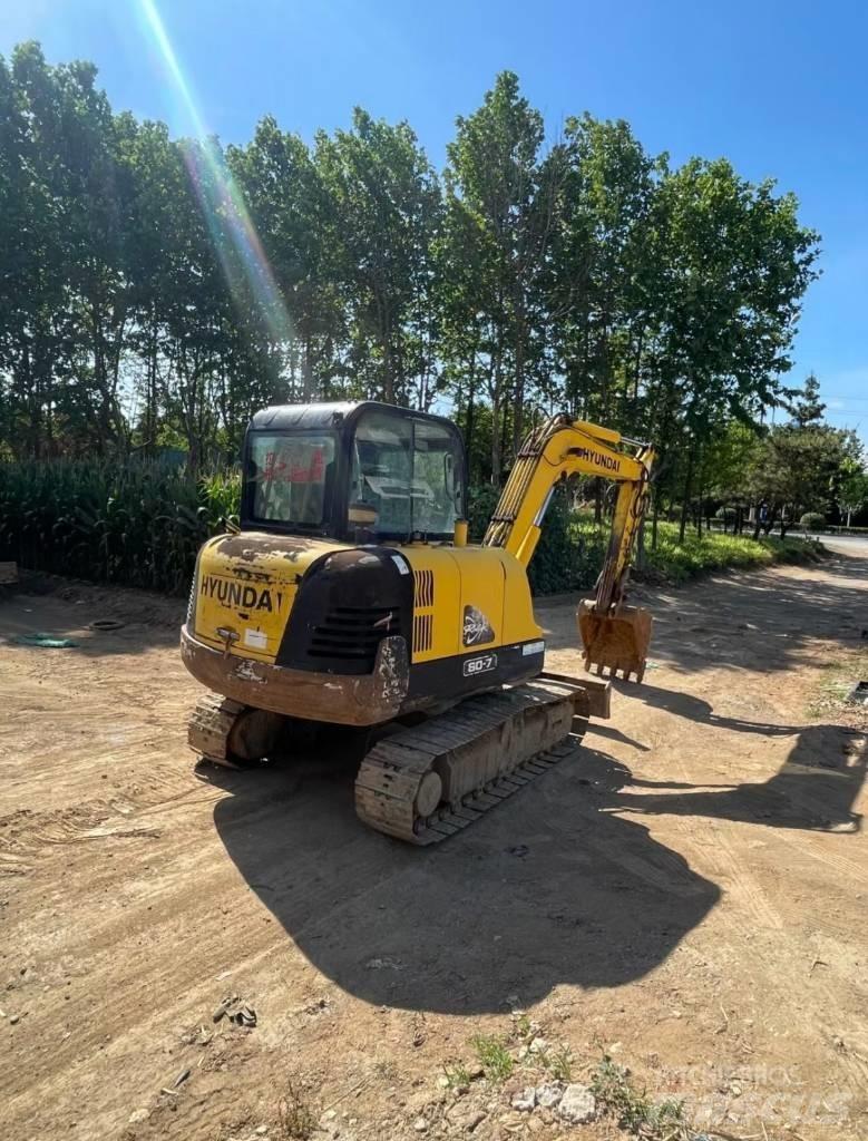 Hyundai R 60-7 حفارات صغيرة أقل من 7 طن (حفارات صغيرة)