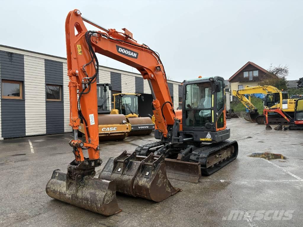 Doosan DX 85 R-3 حفارات وسط 7 طن - 12 طن