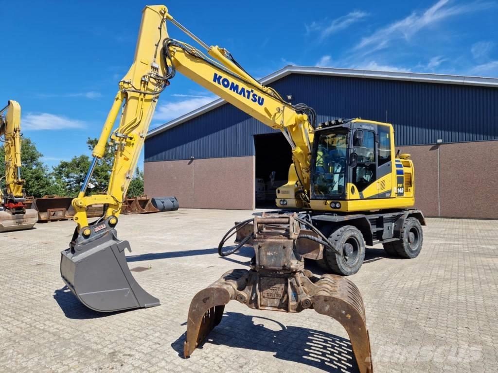 Komatsu PW 148-11 حفارات بعجل