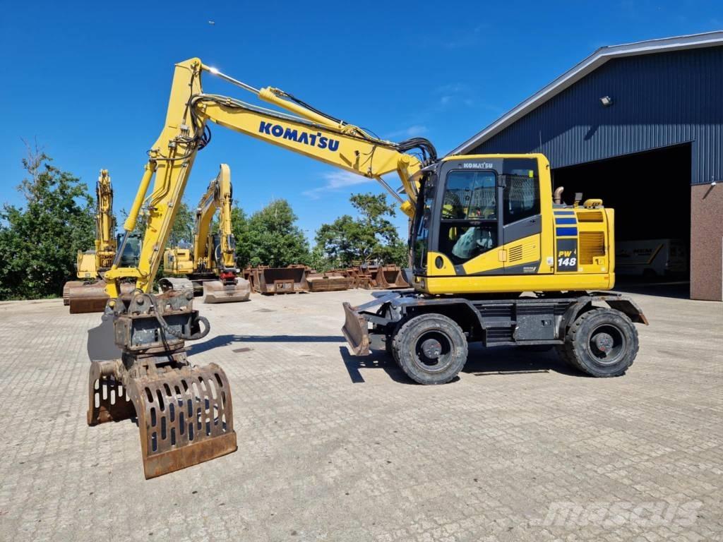 Komatsu PW 148-11 حفارات بعجل