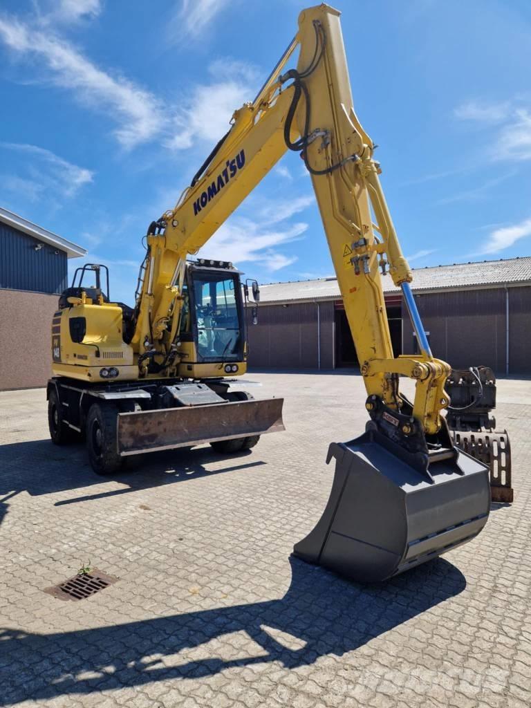 Komatsu PW 148-11 حفارات بعجل