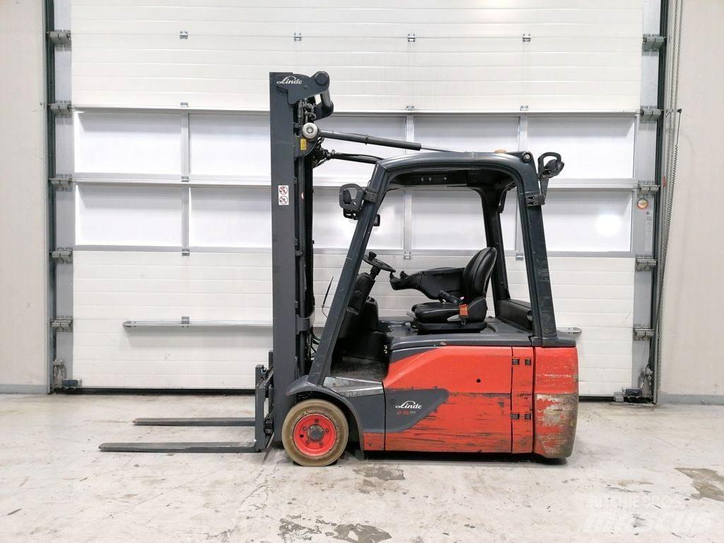 Linde E16L-02 شاحنات ذات رافعات شوكية تعمل بالكهرباء