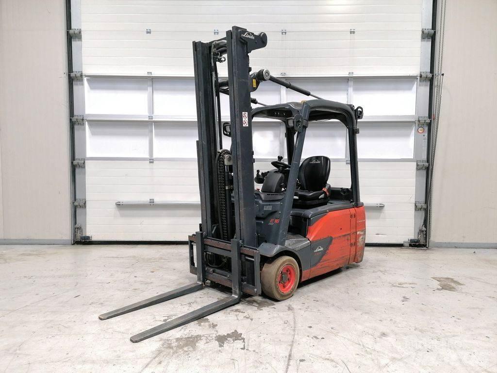 Linde E16L-02 شاحنات ذات رافعات شوكية تعمل بالكهرباء