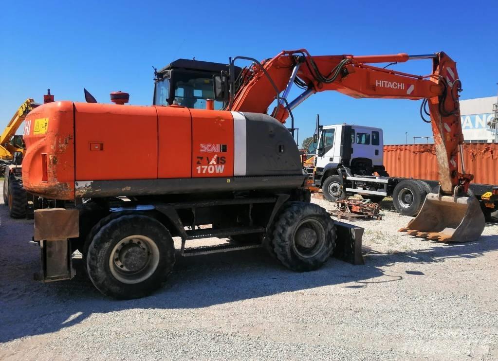 Hitachi ZX 170 W-3 حفارات بعجل