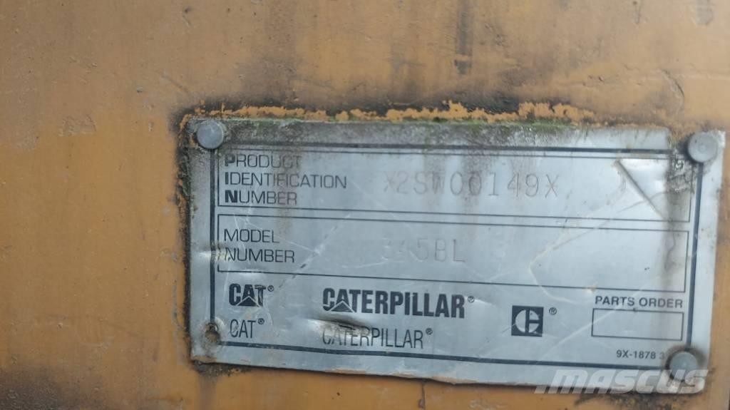 CAT 345 B L الشاسيه والتعليق