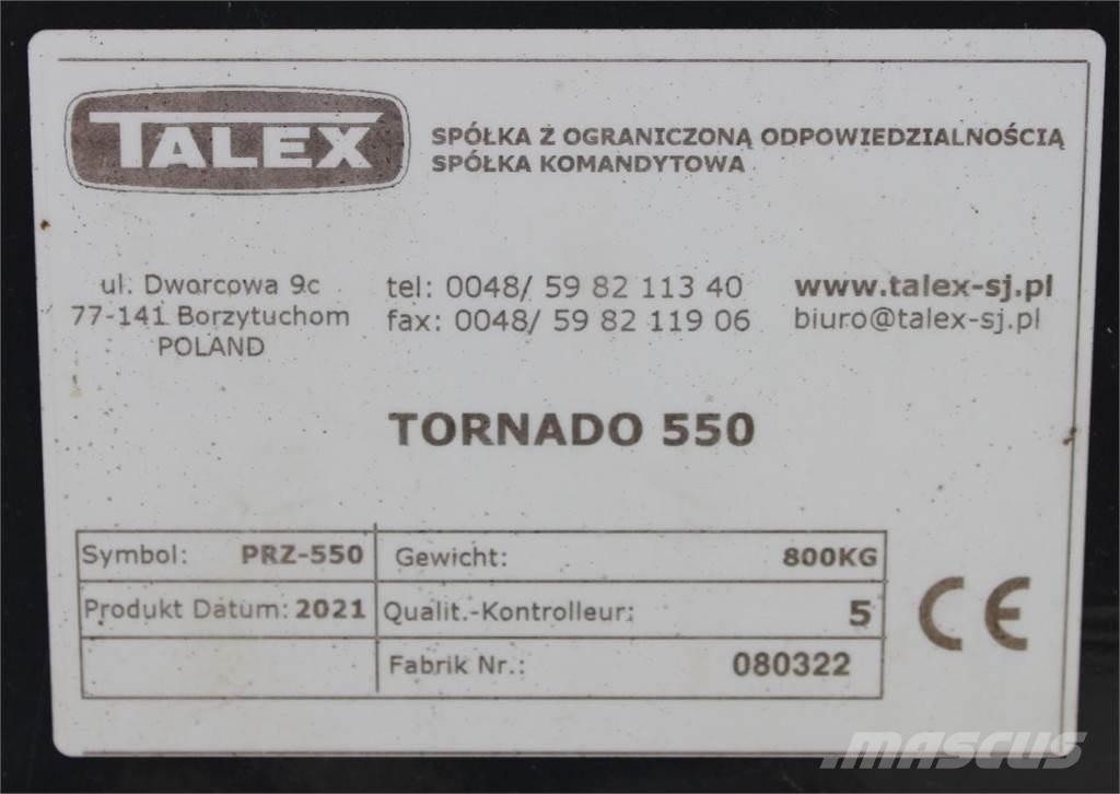 Talex Tornado 550 مكابس وميبسات التبن