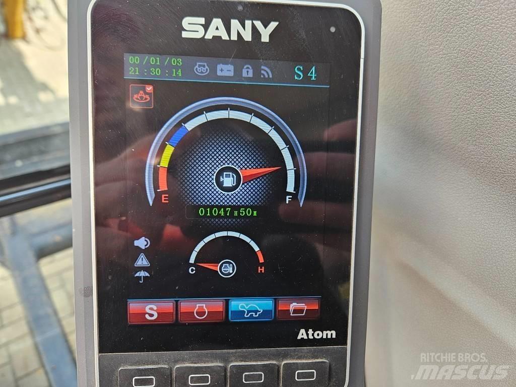 Sany SY 80 U حفارات وسط 7 طن - 12 طن