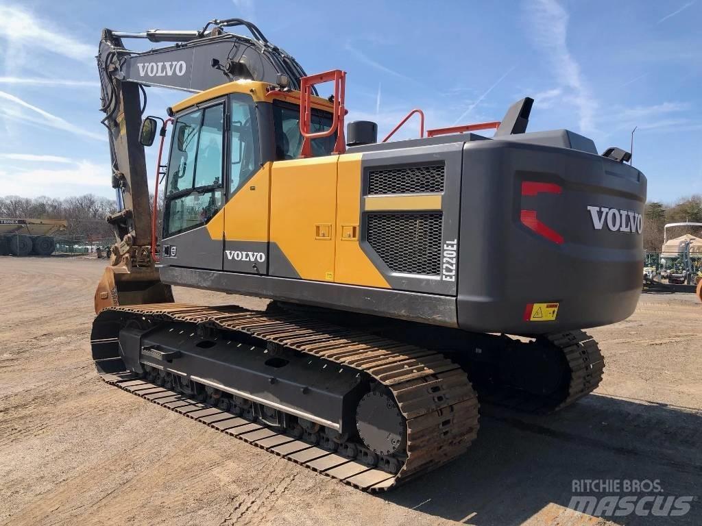 Volvo EC220EL حفارات وسط 7 طن - 12 طن