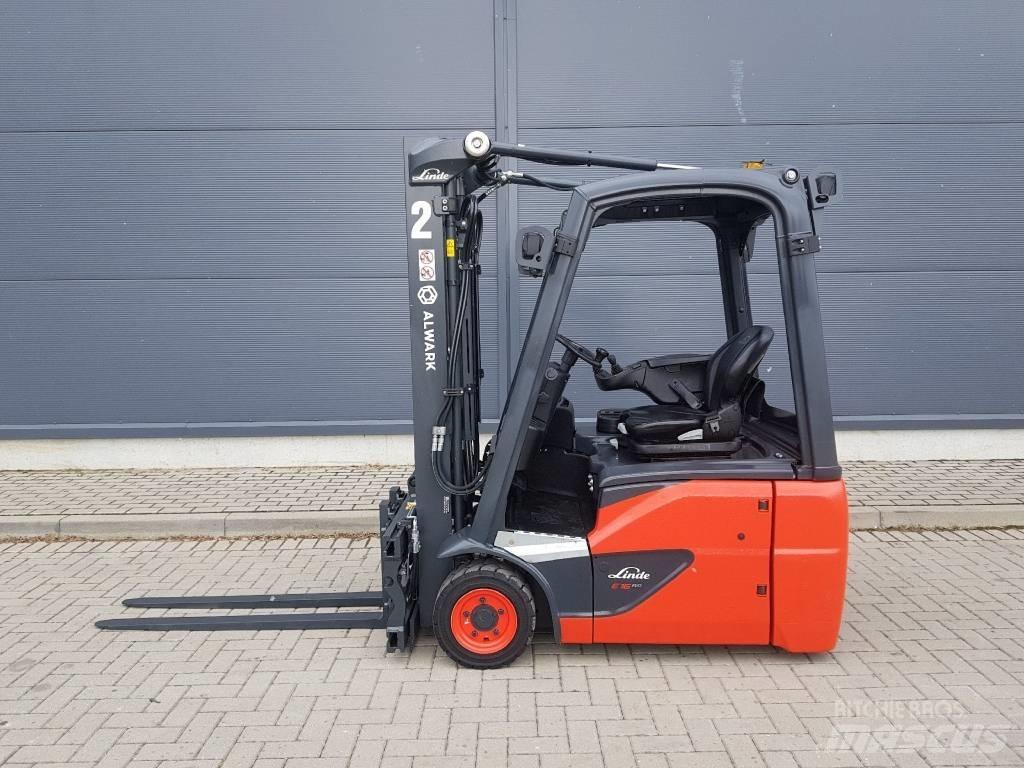 Linde E16C شاحنات ذات رافعات شوكية تعمل بالكهرباء