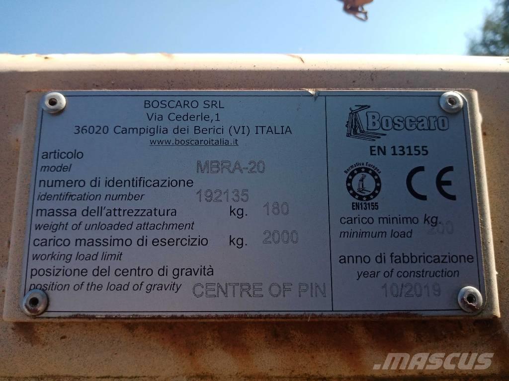 Boscaro MBRA-20 رافعات تحميل