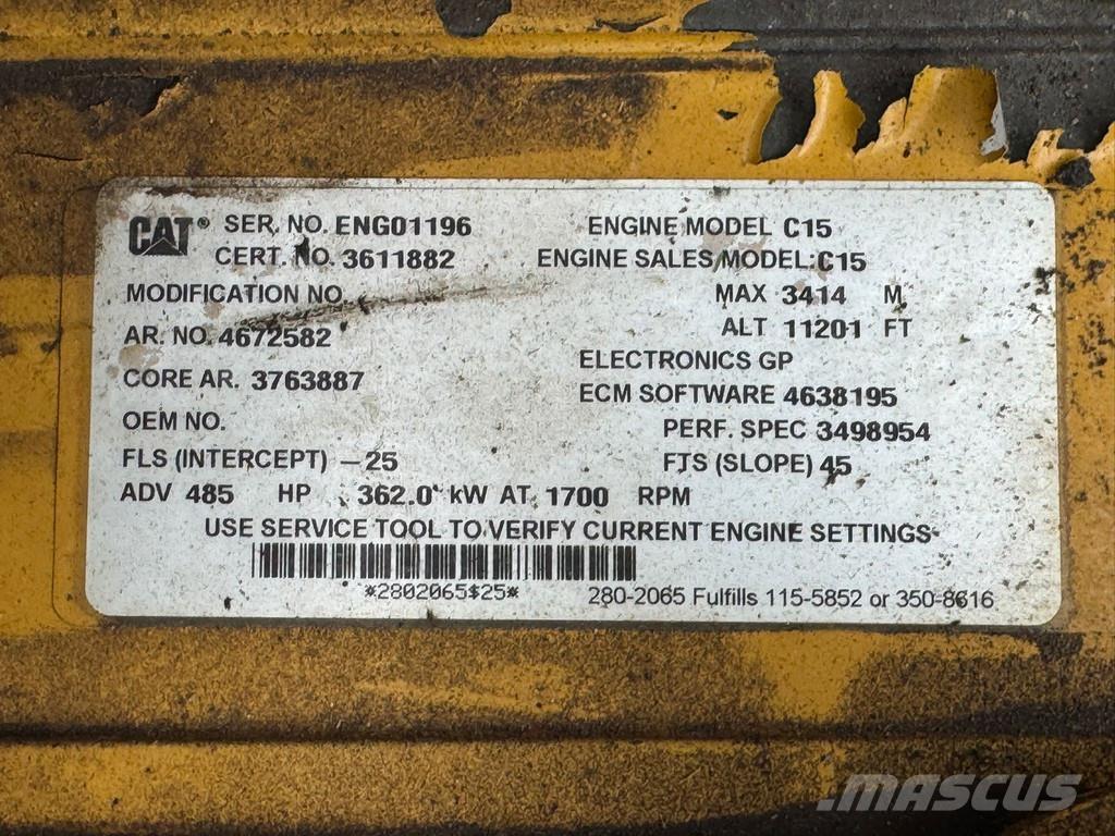 CAT 374FL حفارات خاصة