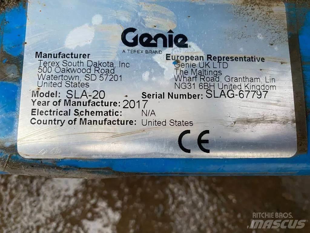 Genie SLA 20 معدات التكديس الجوالة