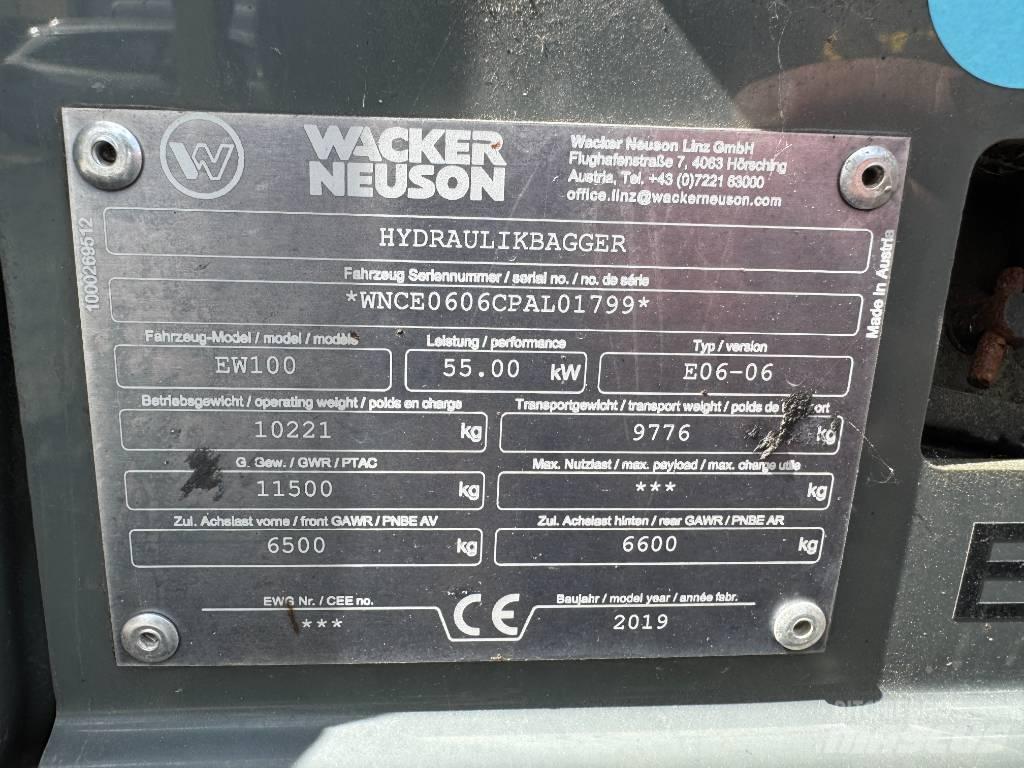 Wacker Neuson EW100 حفارات بعجل