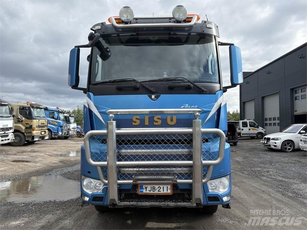 Sisu CK16M 8*4 شاحنات قلابة