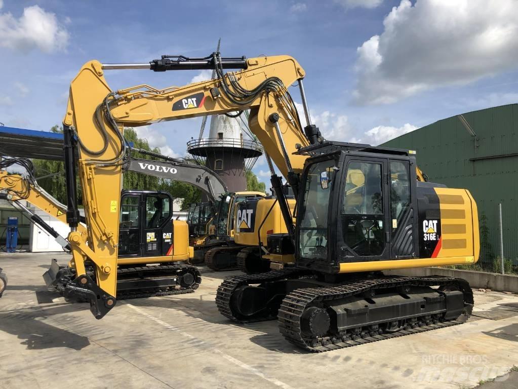 CAT 316 EL EPA حفارات زحافة
