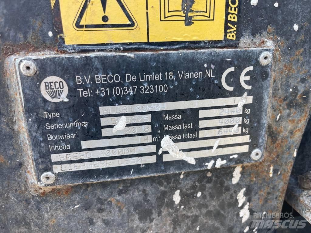 Liebherr 550 CDC + BSS لوادر بعجل