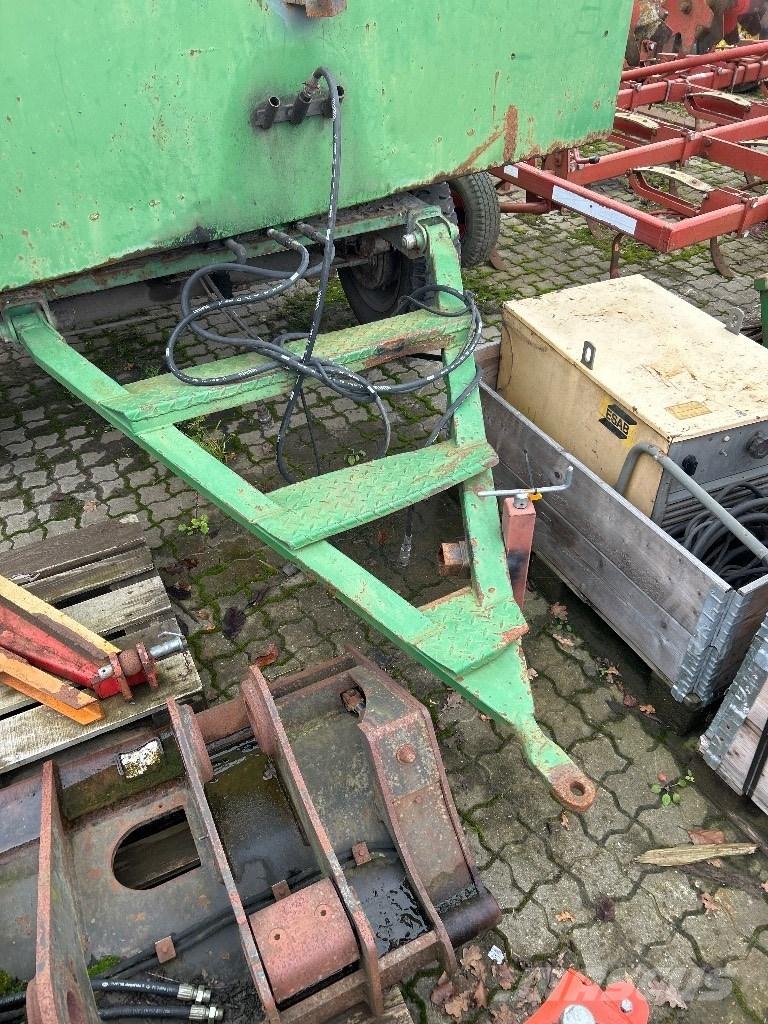  Blokvogn 4 hjulet نصف مقطورة مسطحة منخفضة