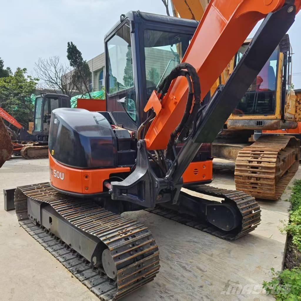 Hitachi ZX 50 U حفارات صغيرة أقل من 7 طن (حفارات صغيرة)