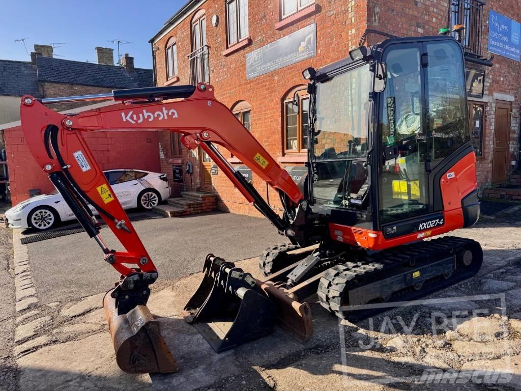 Kubota KX027-4 حفارات صغيرة أقل من 7 طن (حفارات صغيرة)