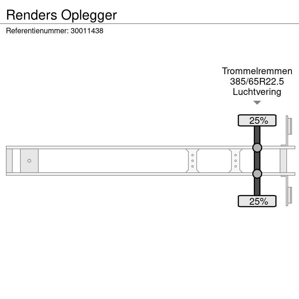 Renders Oplegger نصف مقطورات ذات هيكل صندوقي