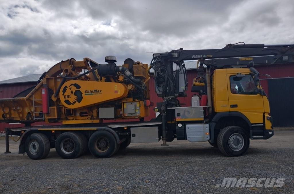 CBI Chipmax 484VR ماكينات تقطيع أخشاب الحراجة