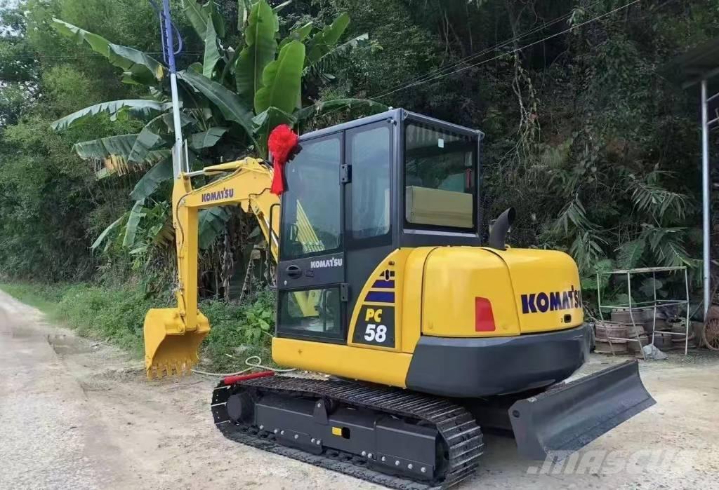 Komatsu PC 58 حفارات صغيرة أقل من 7 طن (حفارات صغيرة)