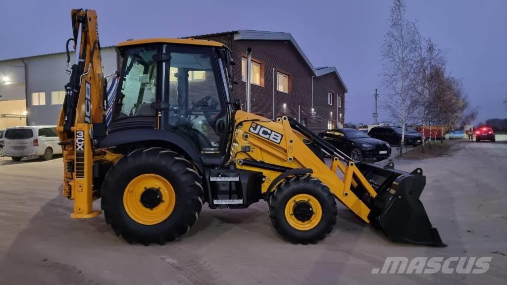JCB 3 CX لوادر ذات جرافات عكسية