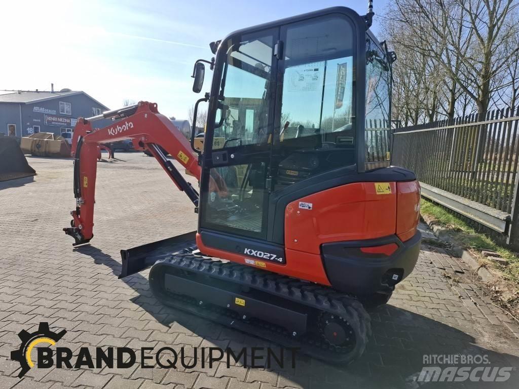 Kubota KX027-4 حفارات صغيرة أقل من 7 طن (حفارات صغيرة)