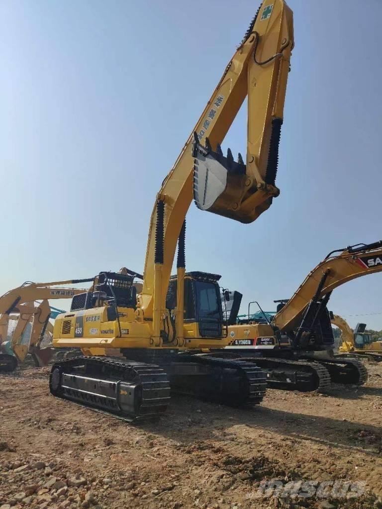 Komatsu PC 450 حفارات زحافة