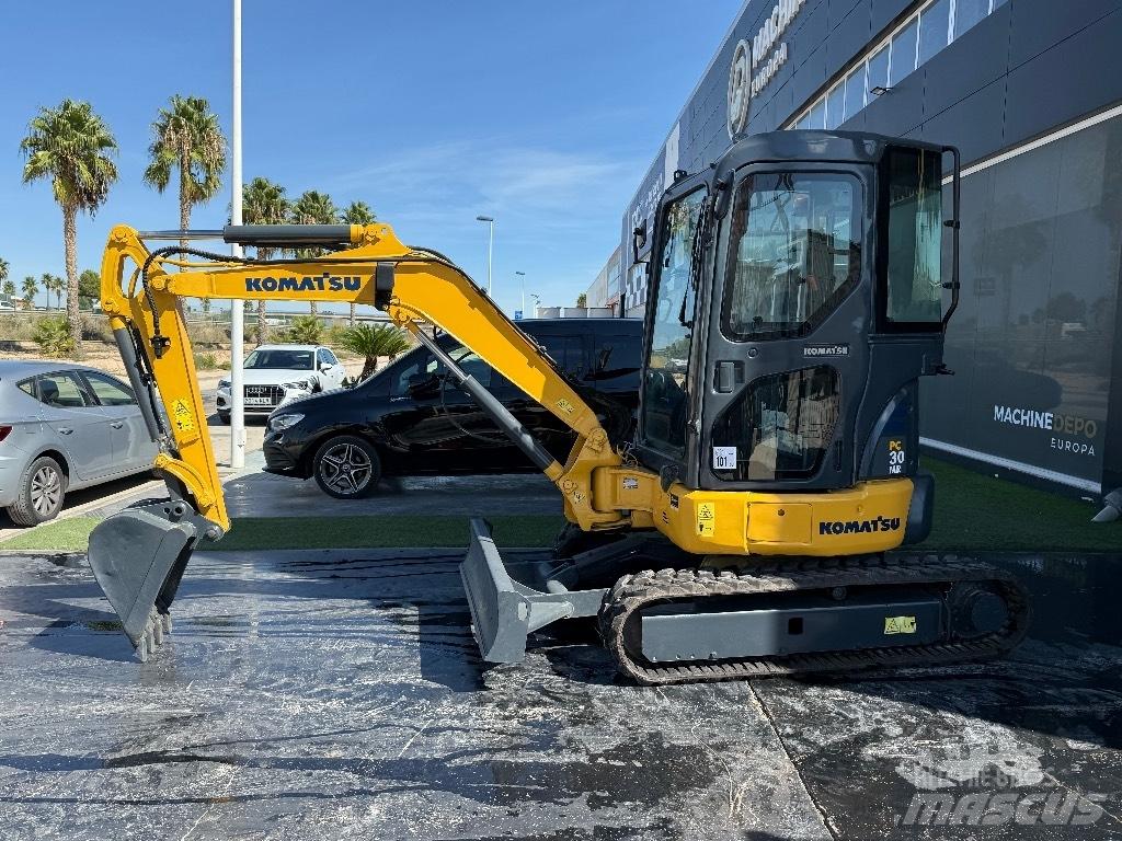 Komatsu PC 30 MR-3 حفارات صغيرة أقل من 7 طن (حفارات صغيرة)
