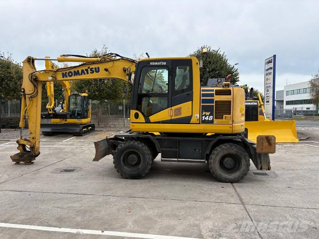 Komatsu PW148-11 حفارات بعجل