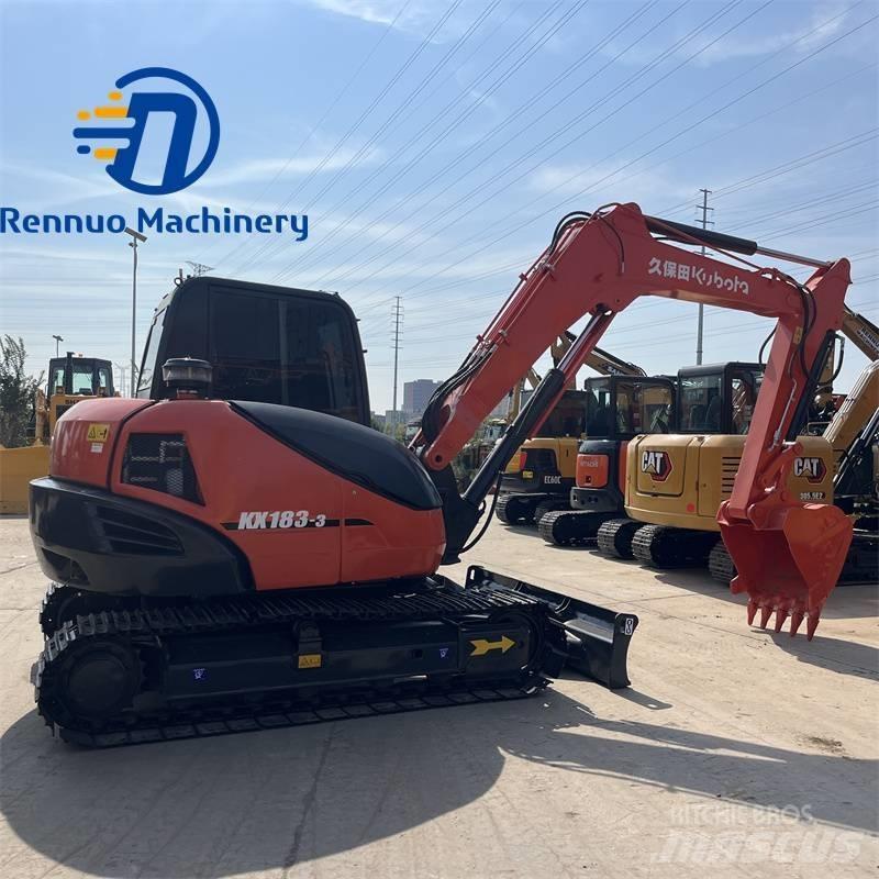 Kubota KX183 حفارات صغيرة أقل من 7 طن (حفارات صغيرة)