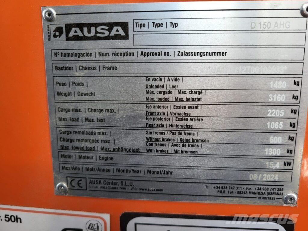 Ausa D150AHG شاحنات المخلفات الصلبة