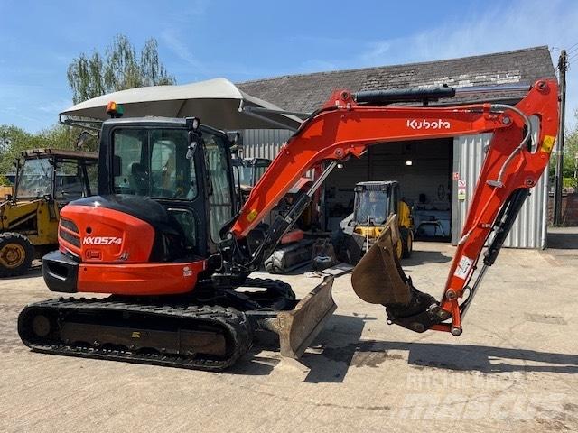 Kubota KX 057-4 حفارات صغيرة أقل من 7 طن (حفارات صغيرة)