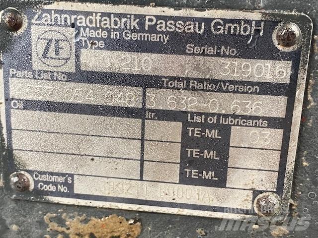 Hitachi ZF 4WG-210 أجهزة نقل