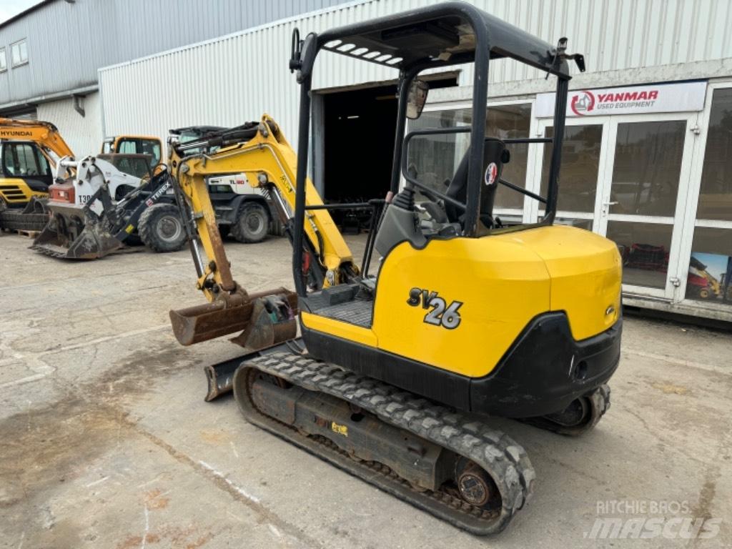 Yanmar SV26 (00572) حفارات صغيرة أقل من 7 طن (حفارات صغيرة)