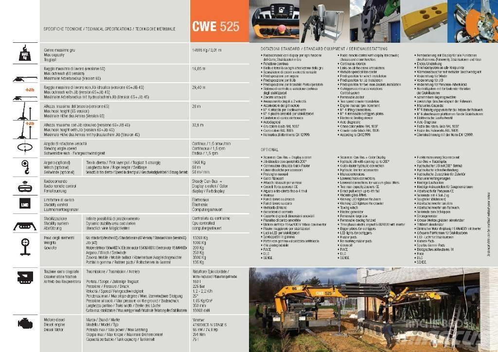 BG Lift CWE 525 رافعات مجنزرة