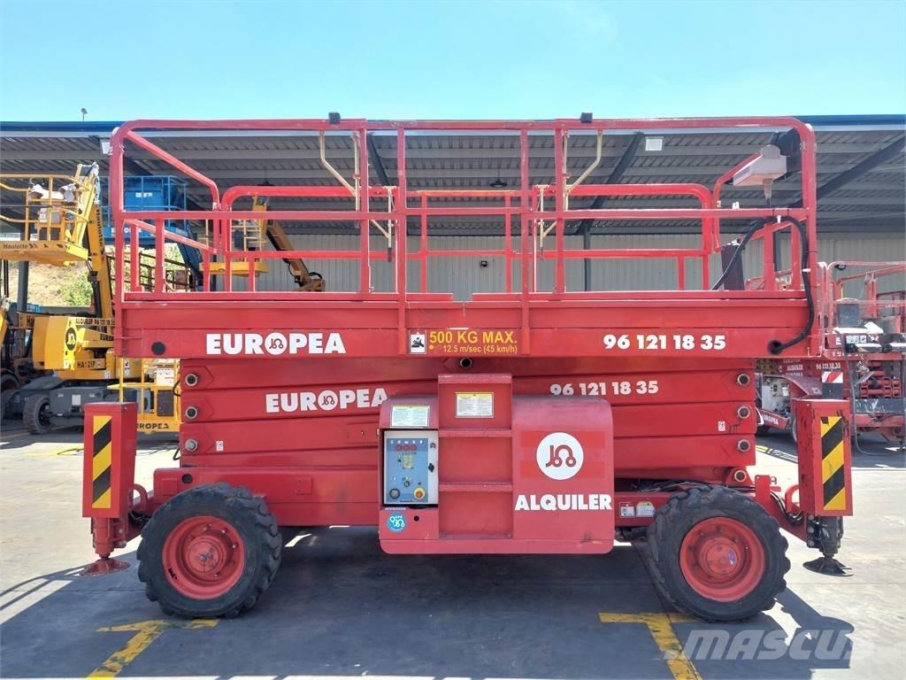 Haulotte H15SX رافعات مقصية الشكل