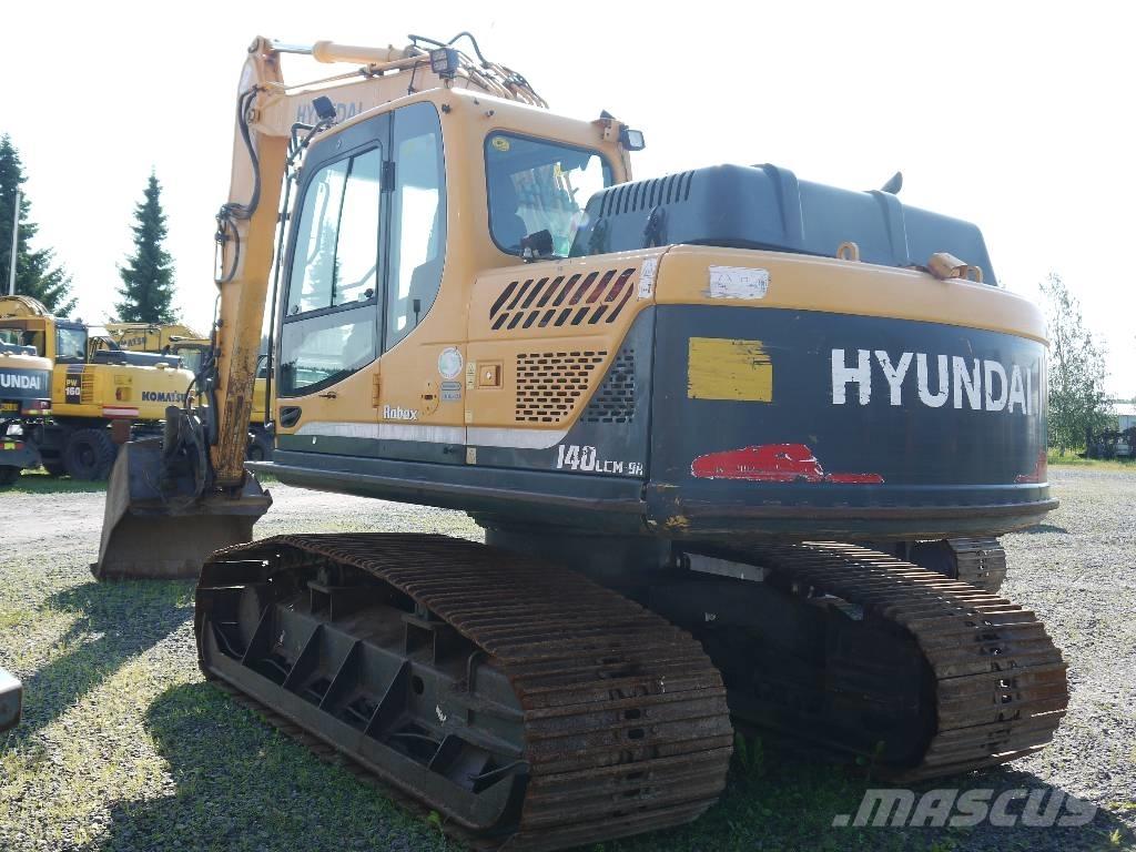 Hyundai R 140 LCM-9A حفارات زحافة