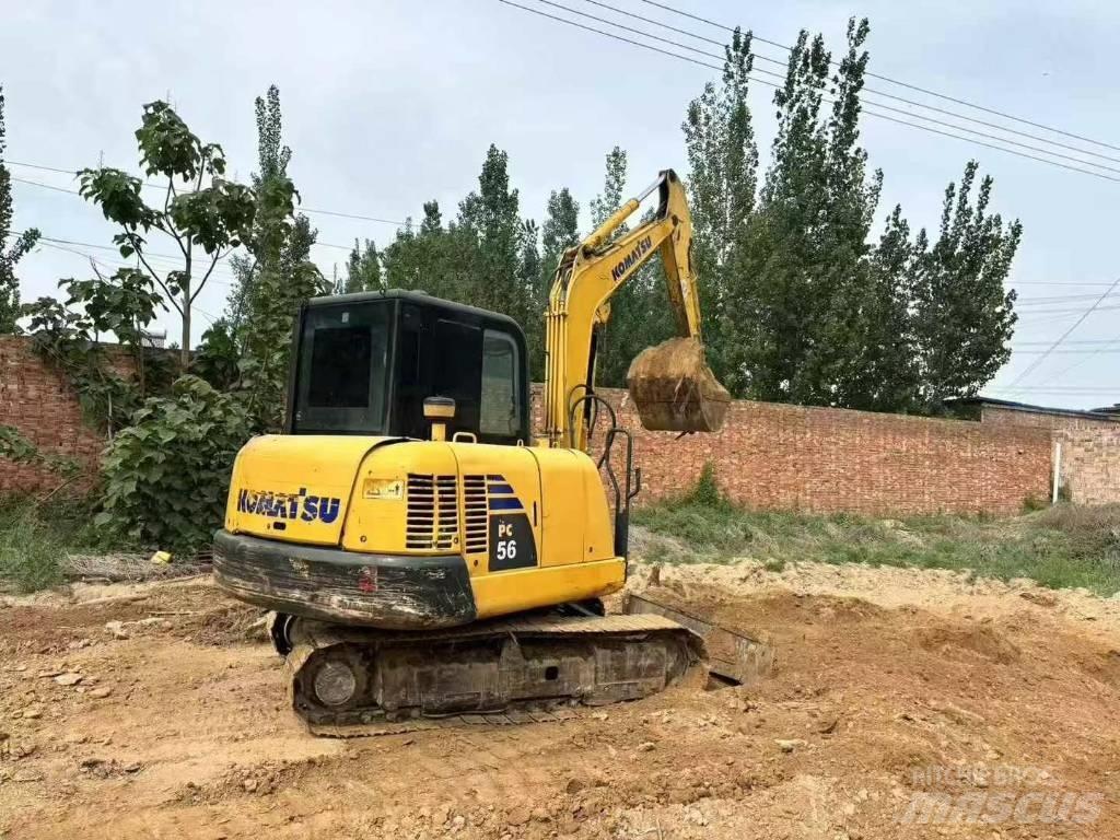 Komatsu PC56 حفارات زحافة