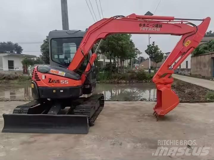 Hitachi ZX 55 حفارات صغيرة أقل من 7 طن (حفارات صغيرة)