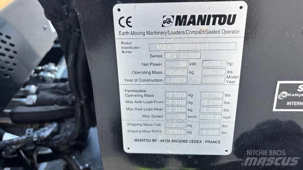 Manitou MLA 5-50 H لوادر متعددة الأغراض