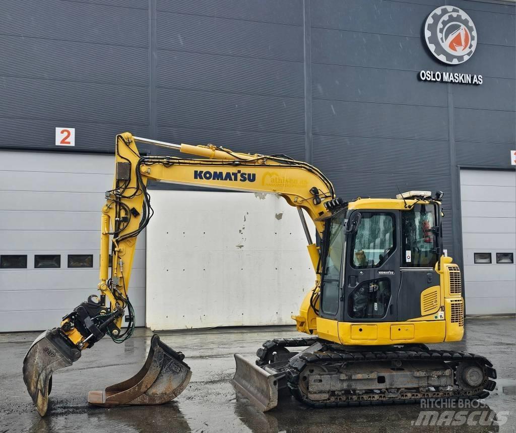 Komatsu pc78us-10 حفارات صغيرة أقل من 7 طن (حفارات صغيرة)