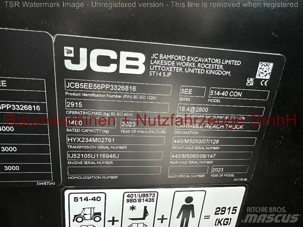 JCB 514-40 CTC -Demo- مناولات متداخلة