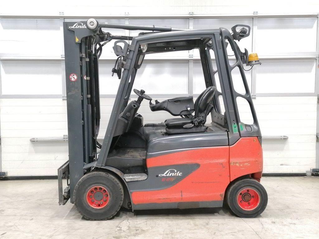 Linde E25-01 شاحنات ذات رافعات شوكية تعمل بالكهرباء