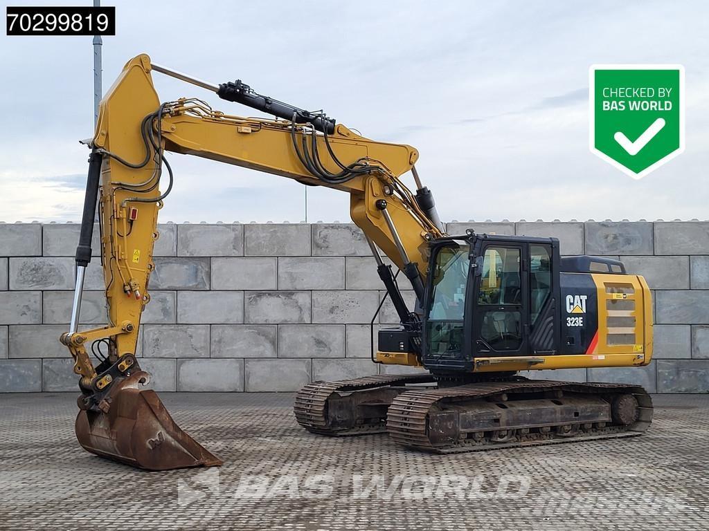 CAT 323 EL حفارات زحافة