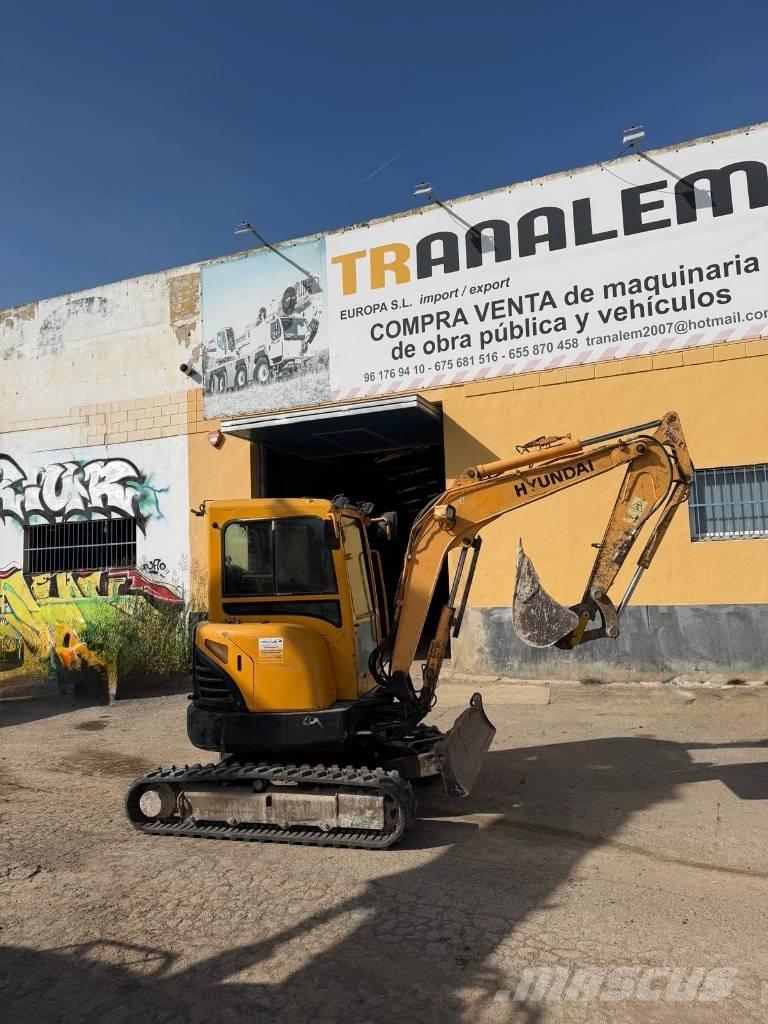 Hyundai Robex 35 Z-9 حفارات صغيرة أقل من 7 طن (حفارات صغيرة)