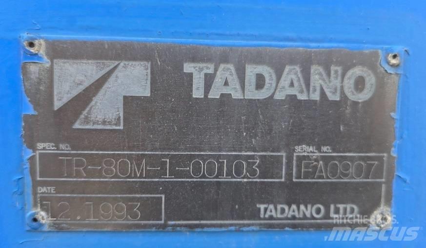 Tadano TR 80 M-1 رافعات الطرق الوعرة
