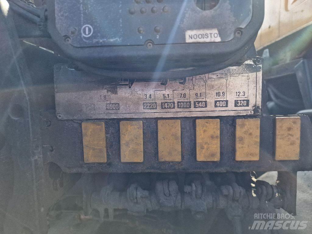 DAF 1700 TURBO شاحنات قلابة